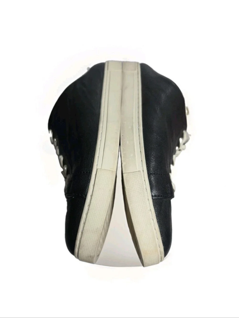 Frye Ivy Shearling Low Lace Sneaker Black Women's Size 8.5 Anthracite